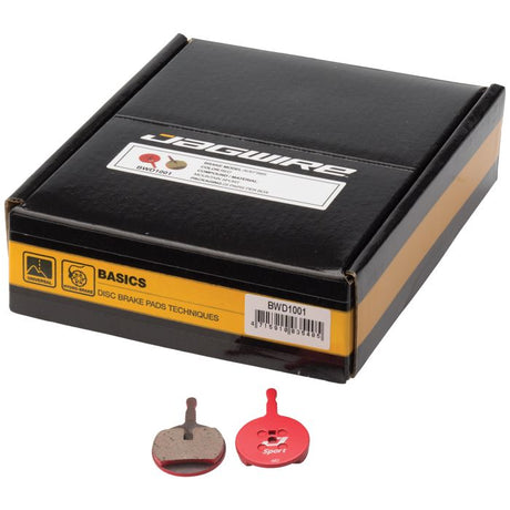 Pastiglia freno a disco semimetallica Jagwire sport - officina (25 paia) - avid (bb5)
