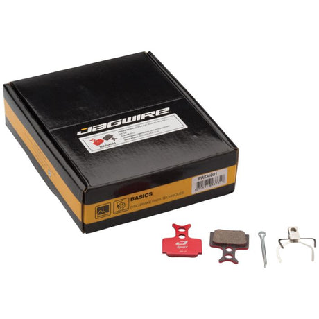 Pastiglia freno a disco semi-metallica Jagwire sport - officina (25 paia) - formula (cura)