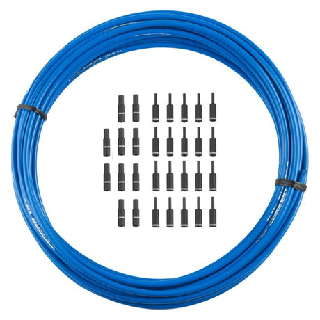 Custodia freno Jagwire Keb 5mm slick-lube (10m + tappi terminali) - sid blu