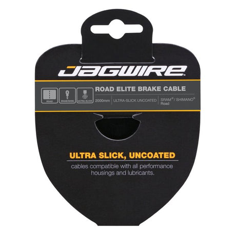 Cavo freno da strada Jagwire - acciaio inossidabile ultra-slick lucidato elite - 1.5x2000mm - sram shimano