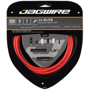 Kit cambio sigillato Jagwire 2x elite - rosso