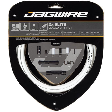Kit cambio sigillato Jagwire 2x elite - bianco