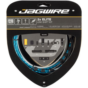 Kit cambio Jagwire 2x elite link - blu
