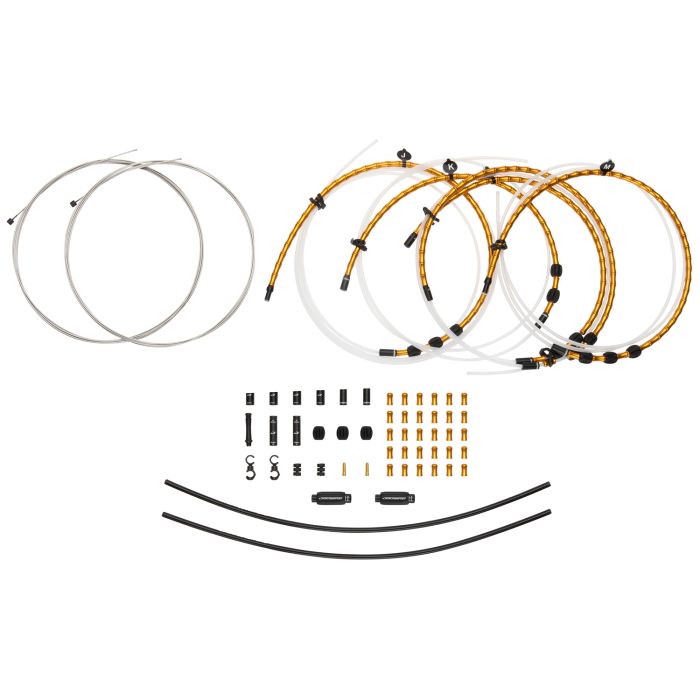 Kit cambio Jagwire 2x elite link - oro