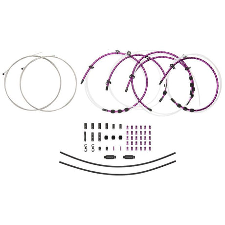 Kit cambio Jagwire 2x elite link - viola limitato