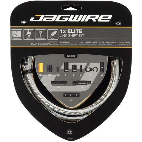 Kit cambio Jagwire 1x elite link - argento