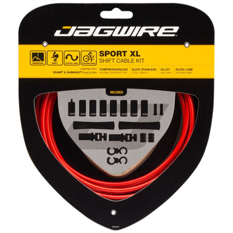 Kit Jagwire Sport Shift XL - rosso