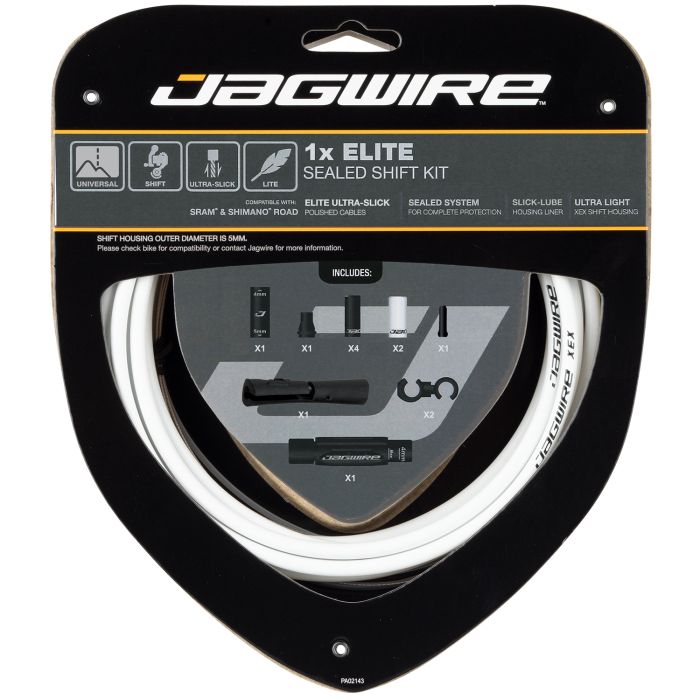 Kit cambio sigillato Jagwire 1x elite - bianco