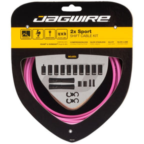 Kit cambio sportivo Jagwire 2x - rosa