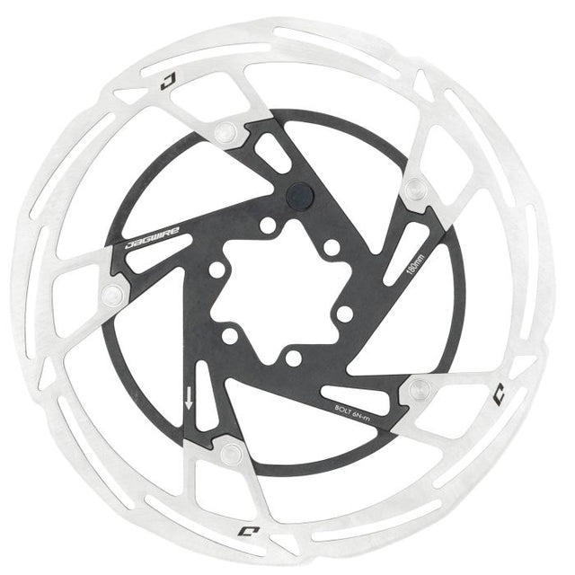 Rotore del freno a disco Jagwire pro lr2-e - 6 bulloni - 180 mm