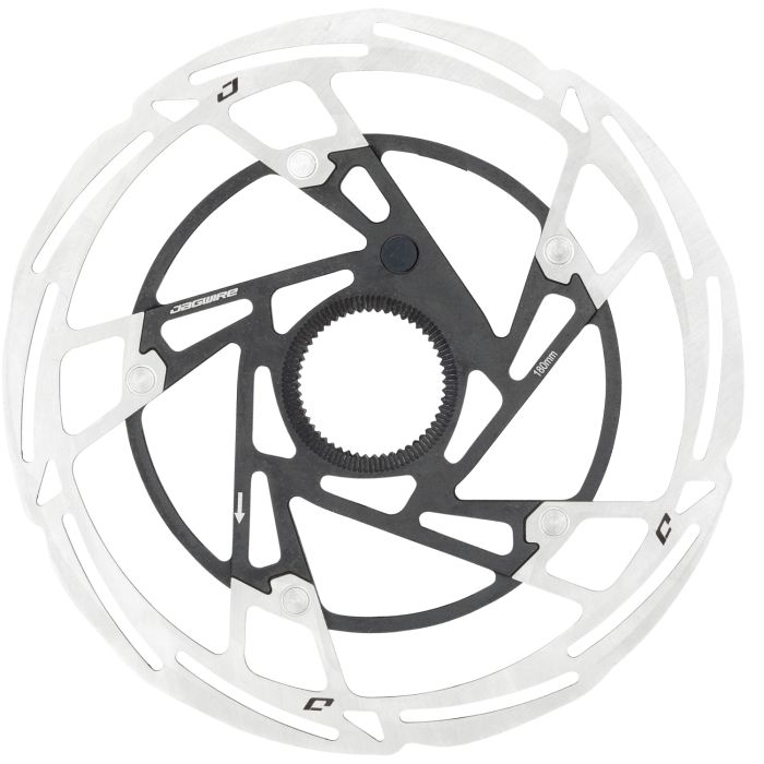 Rotore del freno a disco Jagwire pro lr2-e - bloccaggio centrale - 180 mm
