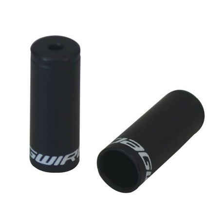 Tappi terminali Jagwire aperti - contagocce da 3 mm - lega (50 pezzi) - nero