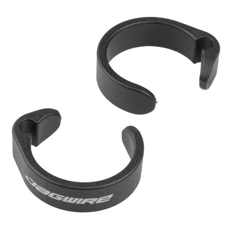 Anello clip Jagwire - cavo di controllo ebike da 3,2 mm (19,0 - 22,2 mm) (10 pezzi) - nero