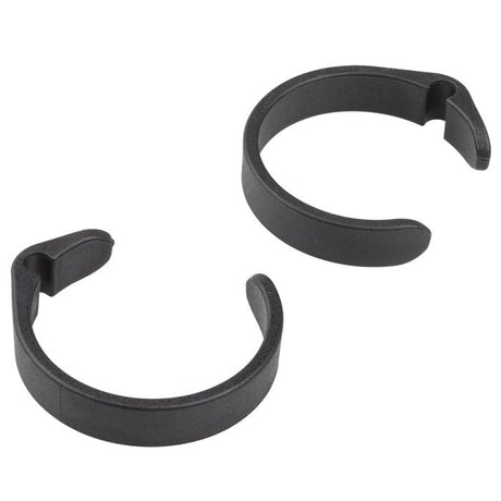 Anello clip Jagwire - cavo di controllo ebike da 3,2 mm (28,00 - 31,8 mm) (10 pezzi) - nero