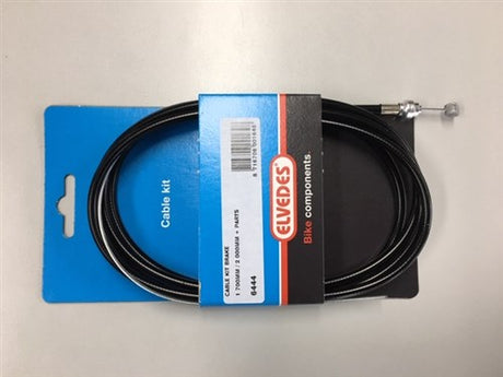 Set di cavi freno posteriore 6444 universale 1800 2000 mm nero