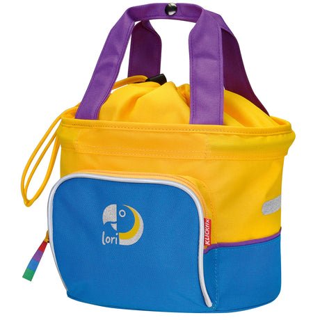 Borsa da manubrio Klickfix shopper bambino lori 4l blu