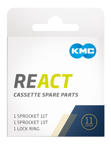 Pacco pignoni Kmc 11v 11-42 inc. set di pezzi di ricambio per ghiera