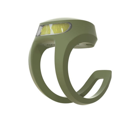 Knog frog usb frontale - giacca verde