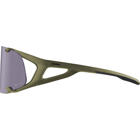 Occhiali sportivi Alpina Sports Hawkeye Q-Lite V Olive