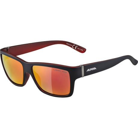 Occhiali sportivi Alpina kacey nero rosso
