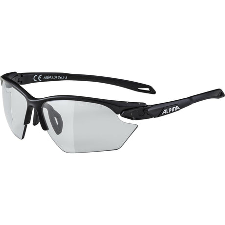 Occhiali sportivi Alpina Sports Twist Five s hr v nero