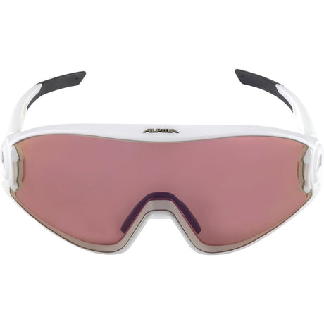 Occhiali sportivi Alpina sports 5w1ng qv bianco
