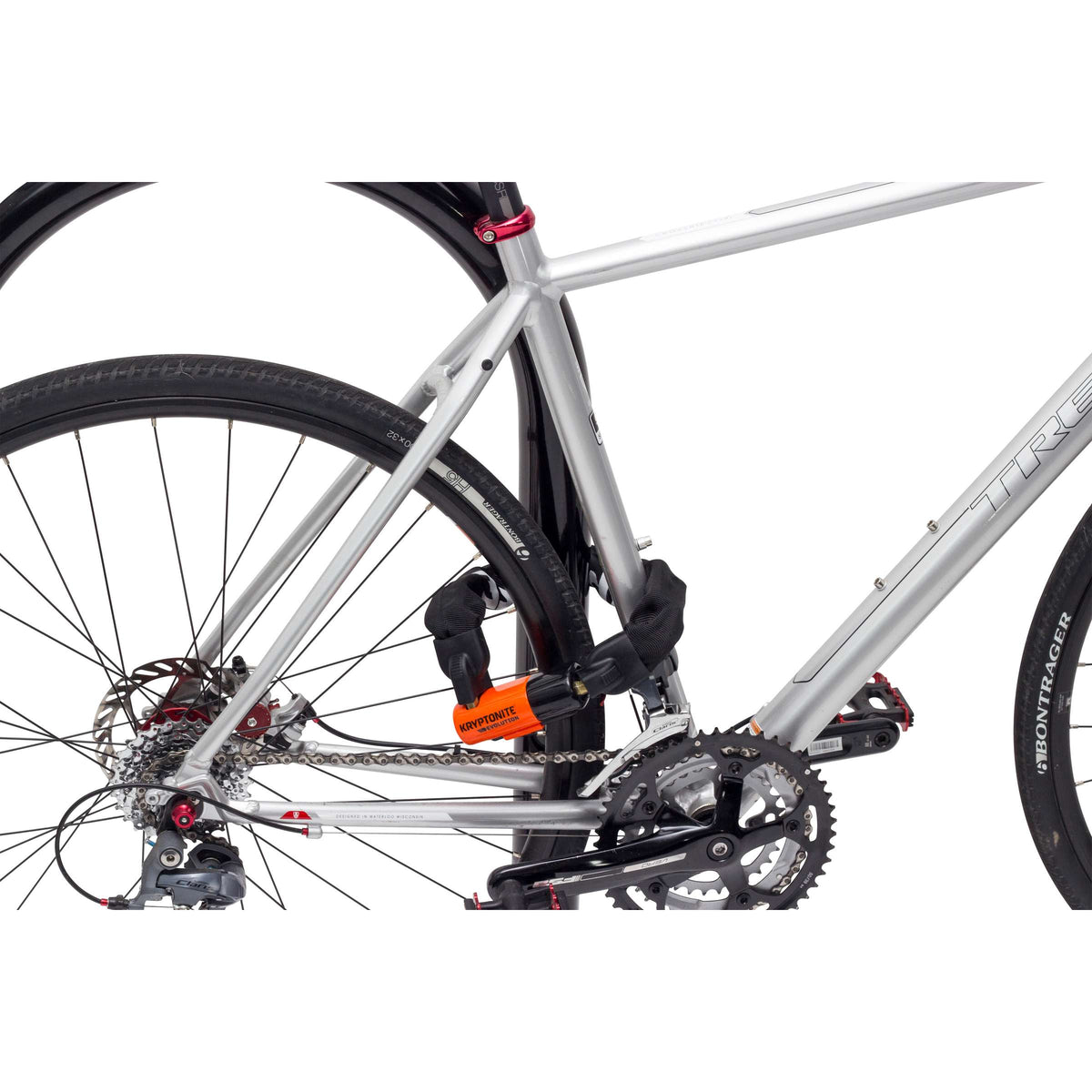 Kryptonite Evolution 1055 mini lucchetto a catena – lucchetto a catena art-3 per bicicletta e scooter – 55 cm – acciaio – nero
