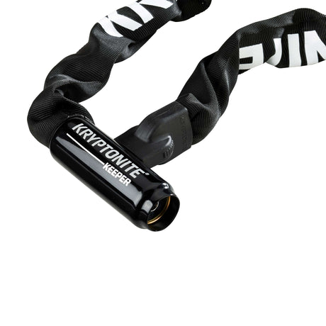 Catena Kryptonite keeper 785 con lucchetto integrato - lucchetto per catena per bicicletta - lucchetto per bicicletta con catena per bicicletta elettrica - 85 cm - acciaio - nero
