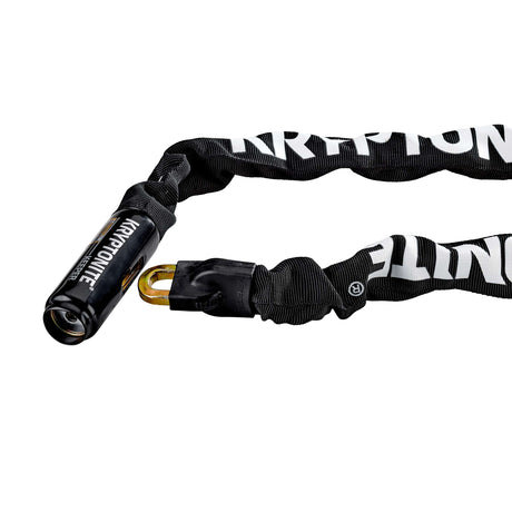Catena Kryptonite keeper 785 con lucchetto integrato - lucchetto per catena per bicicletta - lucchetto per bicicletta con catena per bicicletta elettrica - 85 cm - acciaio - nero