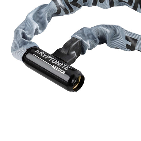 Porta lucchetto a catena Kryptonite 85 cm grigio acciaio