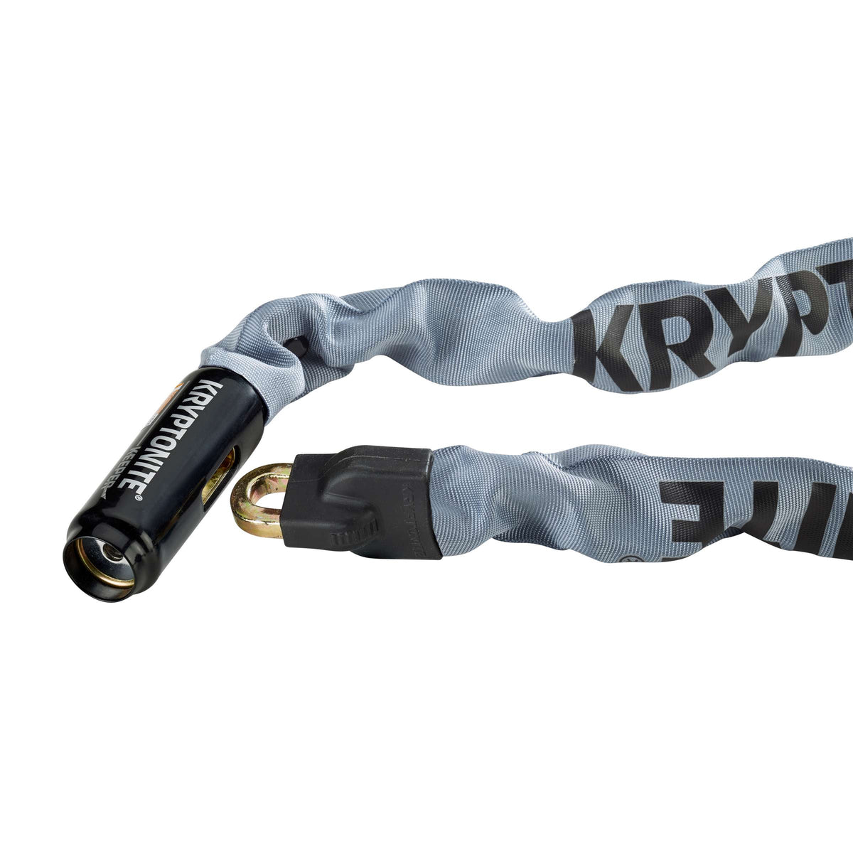 Porta lucchetto a catena Kryptonite 85 cm grigio acciaio