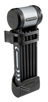 Lucchetto pieghevole Kryptonite con supporto kryptolok 85 cm acciaio nero
