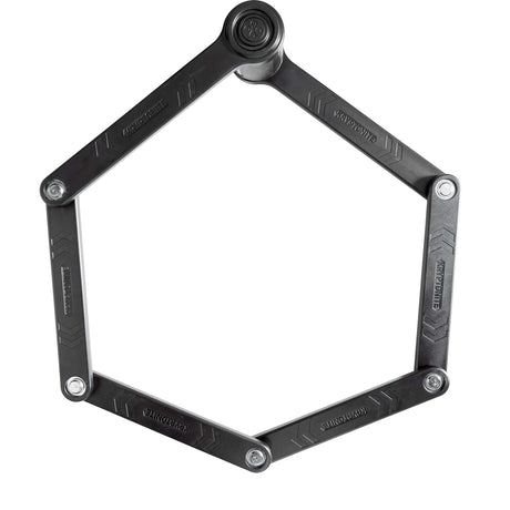 Lucchetto pieghevole Kryptonite con supporto kryptolok 100 cm acciaio nero