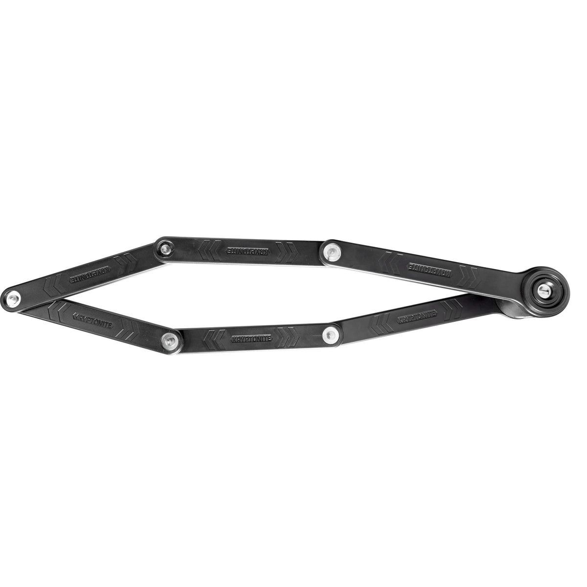 Lucchetto pieghevole Kryptonite con supporto kryptolok 100 cm acciaio nero