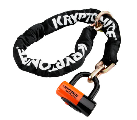 Lucchetto a catena Kryptonite New York Ultimate 130 cm in acciaio nero