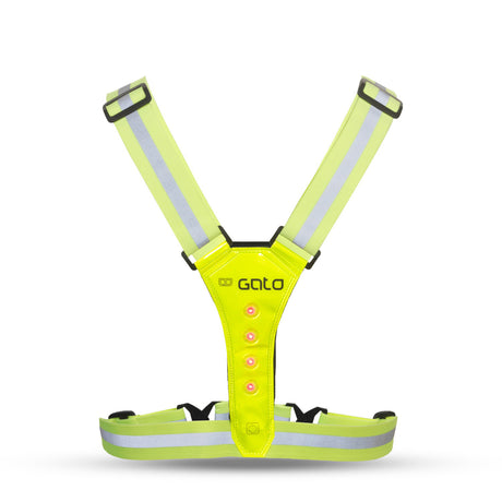 Gilet Gato Safer Sport Led Giallo Neon Taglia Unica