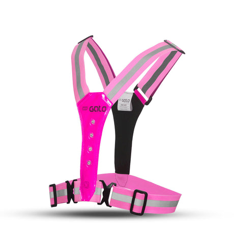 Gilet Gato Safer Sport Led rosa caldo taglia unica