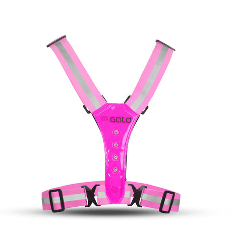 Gilet Gato Safer Sport Led rosa caldo taglia unica