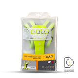 Gilet sportivo Gato Safer LED USB giallo neon taglia unica