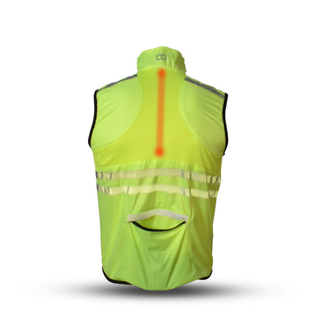 Giubbotto a vento gato a vento in rete USB LED NEEONGEEL Dimensione XS