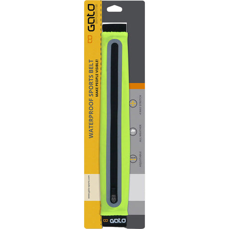 Cintura sportiva Outwet gato impermeabile giallo neon taglia unica