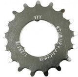 Sturmey-archer Europe n.v. pacco pignoni sturmey archer 17t - modello 1 8 flat - cromato