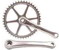 Canket Fausto 44T-170mm Alu Silver