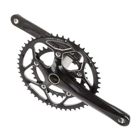 Guarnitura M-wave corsa doppia 10v 50 34t Hollowtec2 nero 172,5mm