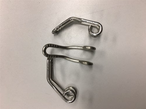 Short in acciaio inossidabile per bullone della corona della lampada