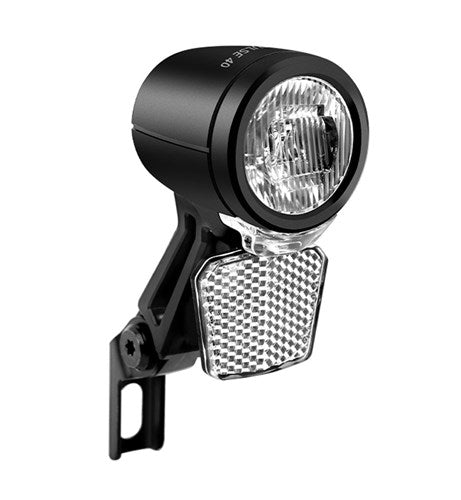 Faro anteriore dinamo da mozzo Union 40 lux auto pulsato 40