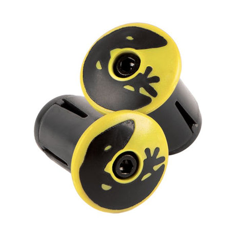 Tappi per nastri manubrio Lizard Skins DSP - giallo vipera