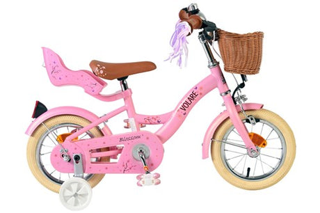 Volare 12 bicicletta fiore rosa 51292