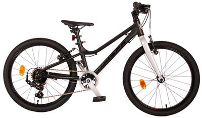 Bicycle per bambini dinamico Vlatare - Boys - 20 pollici - Matt Black - 7 Gears - Prime Collection