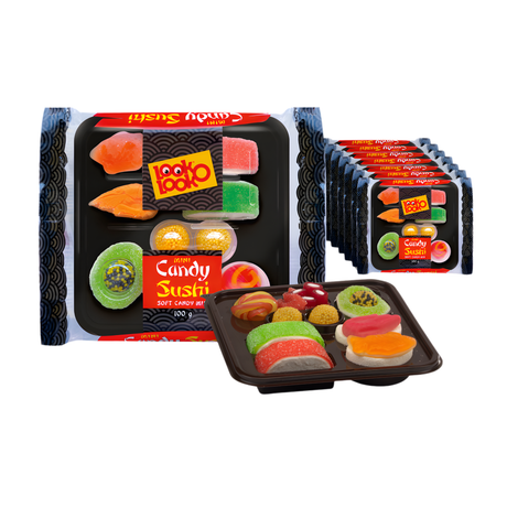 Look-o-look look-o-look mini caramelle sushi (7x 100gr)